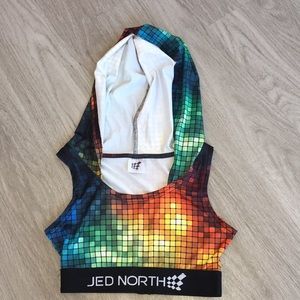 JED NORTH RAINBOW TOP